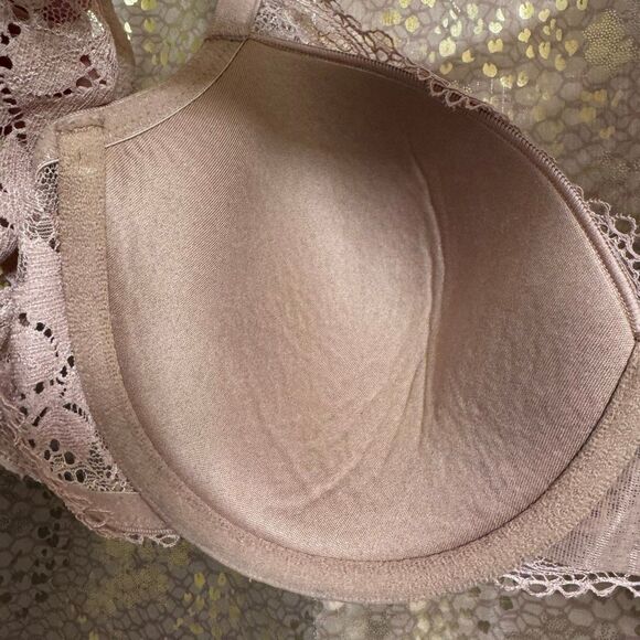 ThirdLove All Day Lace Underwire T-Shirt Bra Taupe Tan Size 36B 1/2 - Picture 8 of 13
